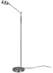 Trio Leuchten Led-Stehleuchte Franklin, Nickel, Metall, 23x133x23 cm, Lampen &