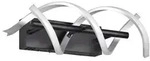 Trio Leuchten Led-Wandleuchte Sequence, Schwarz, Alu, Metall, 13.5x47 cm, Lampen &