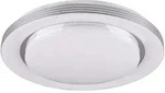 Led-Deckenleuchte Atria, Wei&szlig;, Kunststoff, rund,rund, 8 cm, Sternenhimmel, Lampen &