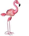 Globo Solarleuchte, Pink, Metall, 16x74x34 cm, Lampen & Leuchten,...
