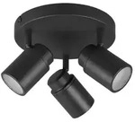 Trio Leuchten Strahler Angelo, Schwarz, Metall, 15 cm, Lampen & Leuchten,