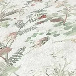 Kunstloft Vliestapete, Gr&uuml;n, Textil, 53x1 cm, Tapeten & Wandverkleidungen,