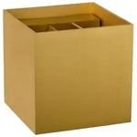 Lucide Led-Wandleuchte Xio, Gold, Metall, quadratisch,quadratisch, F, 9.7x9.7x9.7 cm,