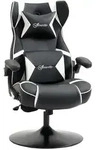 Vinsetto Gamingsessel, Schwarz, Wei&szlig;, Leder, 73x118x69 cm, Kinder- & Jugendzimmer,