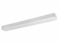 Led-Deckenleuchte Asterion, Weiß, Metall, F, 120x7x15 cm, Farbtemperaturwechsler,