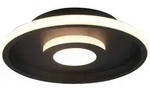 Trio Leuchten Badezimmer-Deckenleuchte Ascari, Schwarz, Metall, F, 6.8 cm, Lampen &