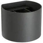Lucide Led-Wandleuchte Xio, Grau, Metall, rund,rund, F, 13x9.7x11 cm, RoHS, Reach,