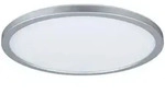 Paulmann Led-Paneel, Chrom, Kunststoff, 293 mm, rund,rund, Lampen & Leuchten,