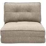Miliboo Schlafsessel, Taupe, Textil, 85x65.5x74 cm, Wohnzimmer, Sessel, Schlafsessel