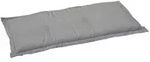 Gardenson Bankauflage, Hellgrau, Textil, meliert, F&uuml;llung: Schaumstoff, Fleece,