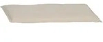 Gardenson Bankauflage, Beige, Textil, meliert, F&uuml;llung: Schaumstoff, Fleece,