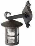 Brilliant Aussenwandleuchte, Chrom, Metall, 15x29x23 cm, Lampen & Leuchten,