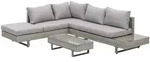 Outsunny Lounge-Set, Grau, Kunststoff, Loungem&ouml;bel, Gartenlounge-Sets