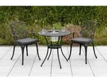 Gardenson Balkonset, Graphit, Metall, 5-teilig, F&uuml;llung: Schaumstoff, konisch,