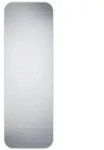 Boxxx Wandspiegel, Silber, Glas, rechteckig, 50x150x2.8 cm, senkrecht und waagrecht