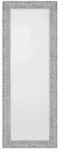 Boxxx Wandspiegel, Schwarz, Chrom, Glas, rechteckig, 50x150x2 cm, senkrecht und