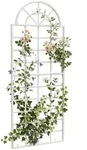 CLP Rankgitter, Wei&szlig;, Metall, 70x180x1 cm, Gartenzubeh&ouml;r, Gartendeko
