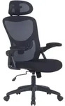 Mid.you Drehstuhl, Schwarz, Kunststoff, Drehkreuz, 62x111 - 119x66 cm, Wippmechanik