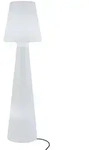 Newgarden AU&szlig;ENSTEHLEUCHTE Lola, Wei&szlig;, Transparent, Kunststoff, 165 cm,