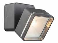 Globo LED-AUßENLEUCHTE, Klar, Kunststoff, 50 mm, F, 9x9 cm, Lampen & Leuchten,