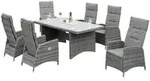 Gardenson Gartenset, Grau, Metall, Kunststoff, Textil, 13-teilig, Uni, F&uuml;llung: