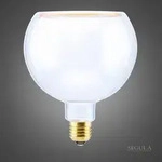 Led-Filament-Leuchtmittel Glo, Transparent, Glas, G, 5 W, 18.5 cm, Lampen &...