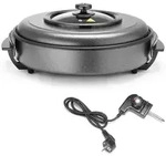Hendi Elektrische, Wei&szlig;, Schwarz, Metall, Glas, 30x25x25 cm, Kochen, T&ouml;pfe,