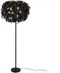 Trio Leuchten Stehlampe, Schwarz, Metall, 70x180x70 cm, Lampen & Leuchten,