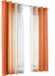Gardinenbox Vorhang, Orange, Textil, 140x245 cm, Oeko-Tex&reg; Standard 100,