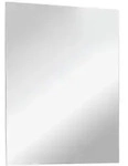 Mid.you Wandspiegel, Glas, rechteckig, 60x70x1.5 cm, Spiegel, Wandspiegel