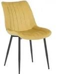 CLP Stuhl, Gelb, Metall, 46x82x61 cm, Esszimmer, St&uuml;hle, Esszimmerst&uuml;hle,