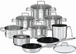 R&ouml;sle Kochtopfset Moments, Edelstahl, Metall, 10-teilig, 16 cm, 1,7L / 2,9L / 5,9L