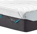 Tempur Matratze Pro Plus&reg; Coolquilt, Anthrazit, Wei&szlig;, Textil, F&uuml;llung: