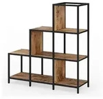 Vicco Raumteiler, Alteiche, Holzwerkstoff, 8 F&auml;cher, Rechteckig, 90x92x30 cm,