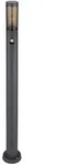 Globo Wegeleuchte, Grau, Kunststoff, 110 cm, Bewegungsmelder, Lampen & Leuchten,