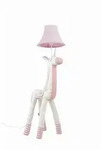 Happy Lamps Led-Stehleuchte Bonita das Einhorn, Rosa, Wei&szlig;, Textil, rund,rund, F,