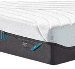 Tempur Matratze Pro&reg; Coolquilt, Anthrazit, Wei&szlig;, Textil, F&uuml;llung: Viskoelastischer