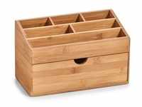 Zeller Present Schreibwarenbox, Natur, Holz, Bambus, 25.4x12.5x15 cm,...
