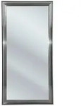 Kare-Design Wandspiegel, Glas, rechteckig, 90x180x3.5 cm, senkrecht und waagrecht