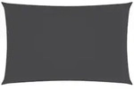 vidaXL Sonnensegel, Anthrazit, Textil, 400x700 cm, Sonnenschutz & Sichtschutz,