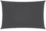 vidaXL Sonnensegel, Anthrazit, Textil, 500x800 cm, Sonnenschutz & Sichtschutz,
