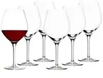 St&ouml;lzle Lausitz Burgunderkelche, Transparent, Glas, Essen & Trinken, Gl&auml;ser,