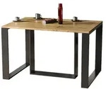 Endo-Moebel Esstisch, Eiche Wotan, Holzwerkstoff, Rechteckig,Rechteckig, 80x76x130