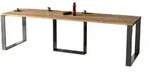Endo-Moebel Esstisch, Eiche Bianco, Holzwerkstoff, Rechteckig,Rechteckig, 85x76x130