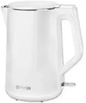 Gorenje Wasserkocher, Wei&szlig;, Kunststoff, 15.9x25.2x23 cm, K&uuml;chenger&auml;te,