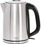 Adler Wasserkocher, Silber, Metall, Rund, 26x20x26 cm, Anti-Rutsch-F&uuml;&szlig;e,