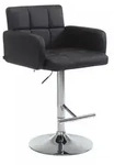 CLP Barhocker, Schwarz, Metall, 60x93x56 cm, Esszimmer, Barm&ouml;bel, Barhocker
