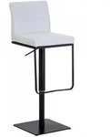 CLP Barhocker, Wei&szlig;, Metall, 42x86x44 cm, Esszimmer, Barm&ouml;bel, Barhocker