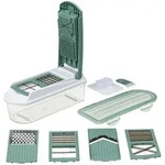 5five Simply Smart Multizerkleinerer, Silber, Kunststoff, 12.7x13.5x32 cm, Kochen,