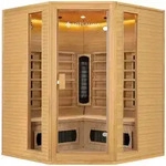 Artsauna Infrarotkabine, Natur, Holz, 150x190x150 cm, Freizeit, Wellness,